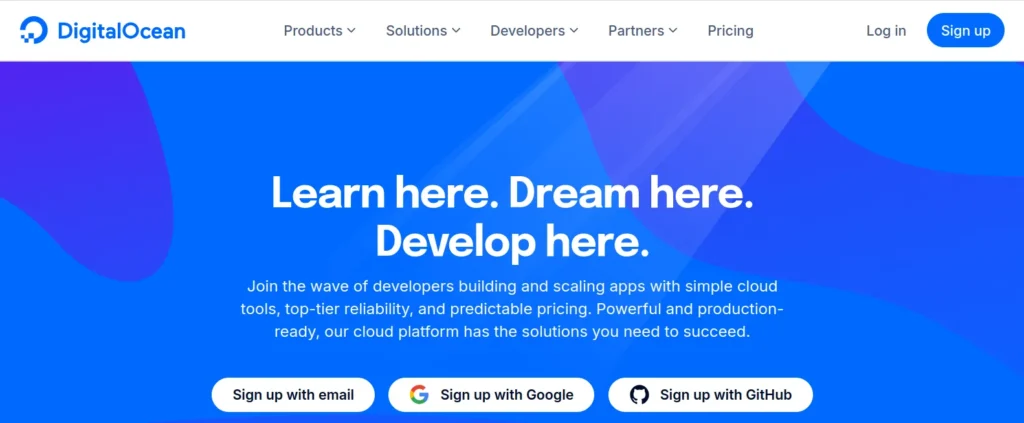 DigitalOcean - SSD Cloud Servers